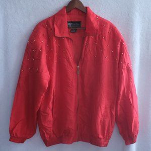 Red Silk Jacket